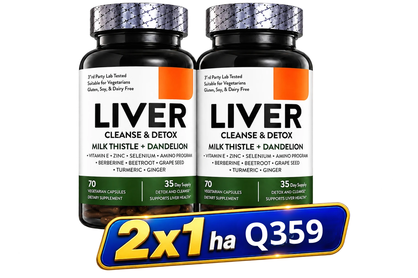 Suplemento Hepático Natural - Apoya la Salud y Digestión