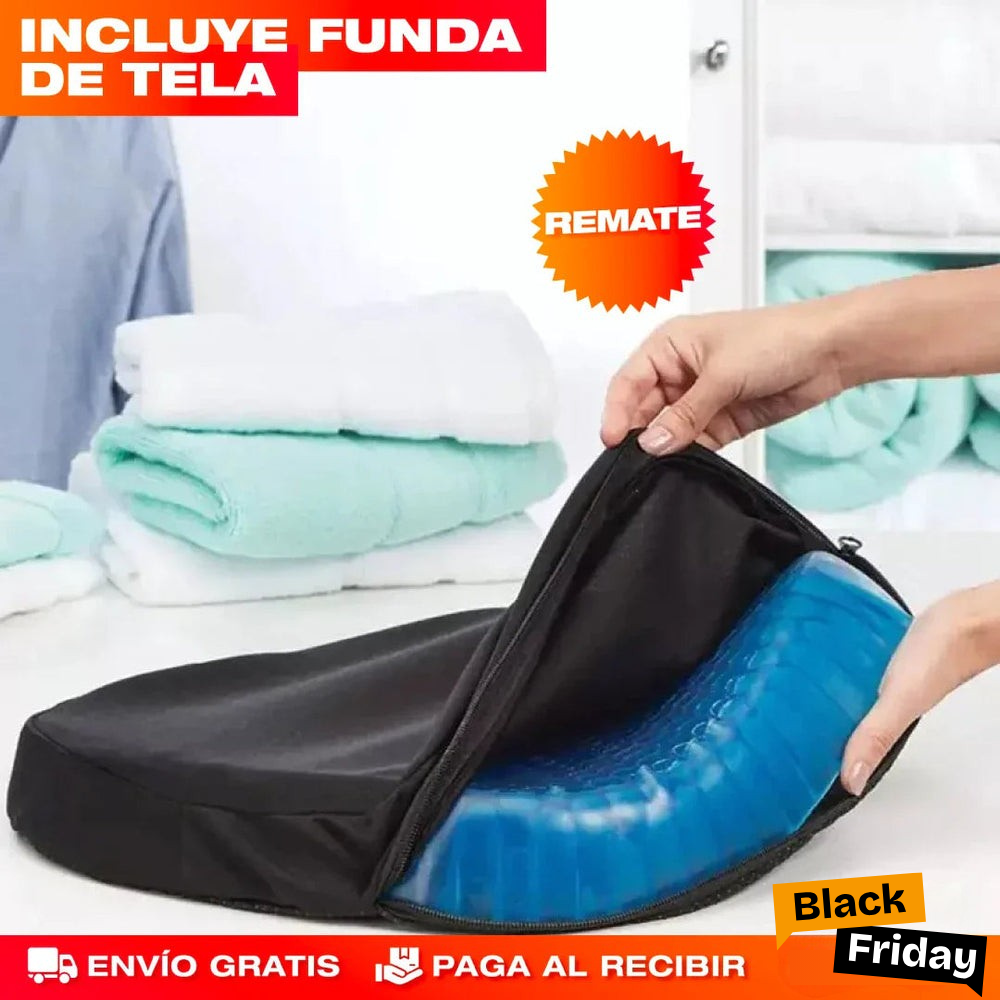 CojínGel™ – Confort ergonómico y alivio terapéutico instantáneo