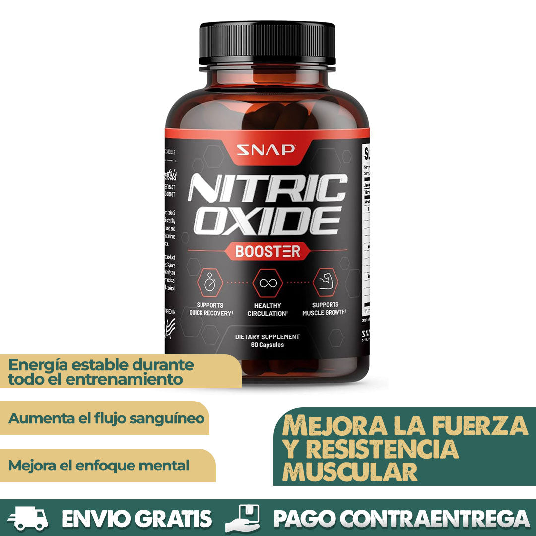 NitricOxide™ - Suplemento Premium 1000 mg 60 Cápsulas