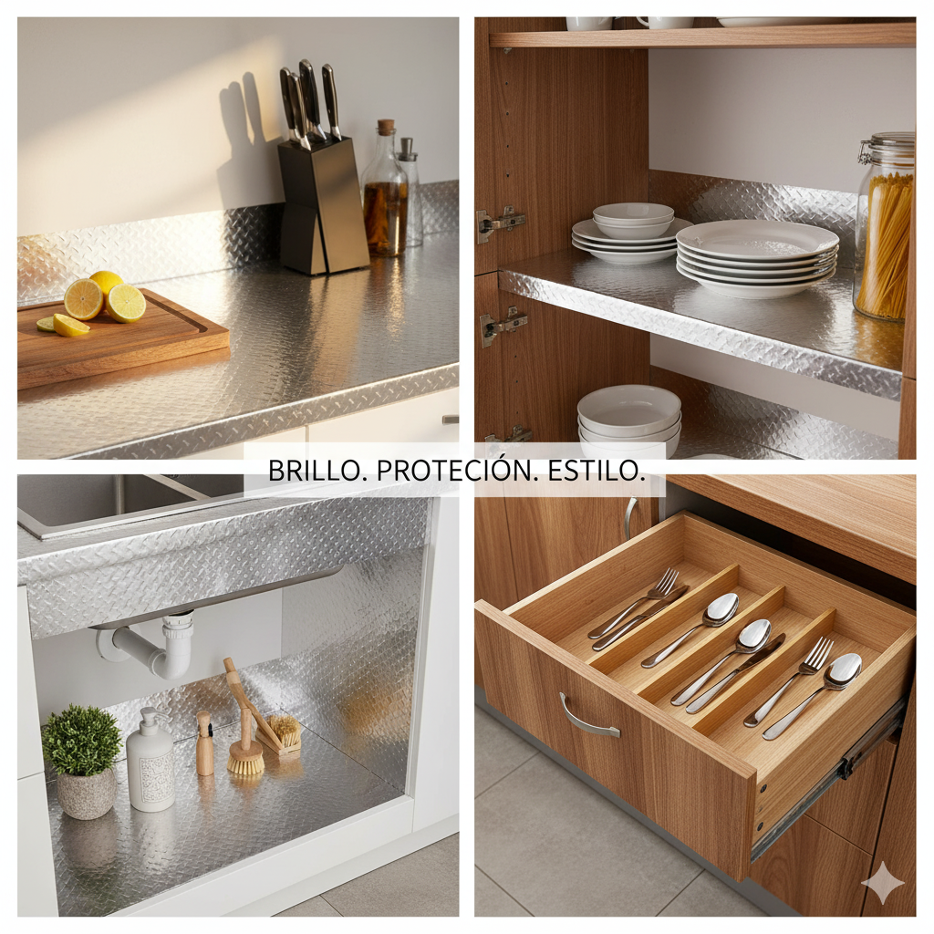 DecoFoil™ – Papel aluminio decorativo con brillo metálico