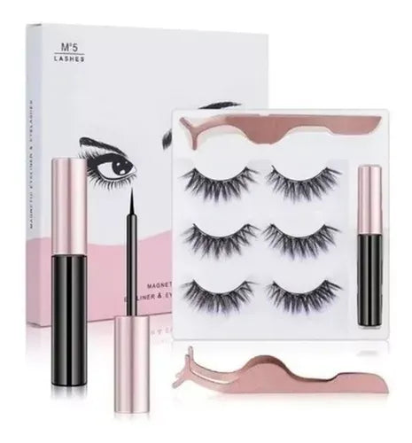 LashMag™ – Kit de Pestañas Magnéticas Reutilizables