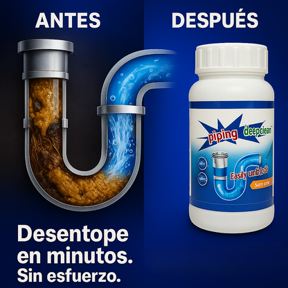 TurboDestape™ – Polvo Profesional Para Destapar Cañerías