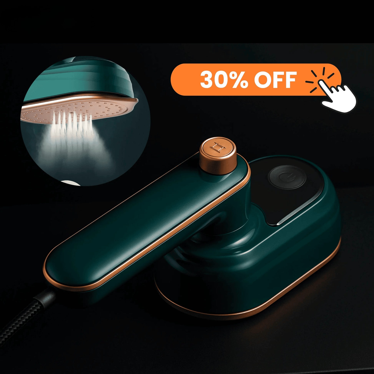 Aliza™: MiniPlancha Portátil 2 en 1. ¡Luce impecable, éstes dónde estés!