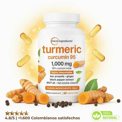 CurcuFlex™ – Curcumina 1000 mg con Alta Absorción