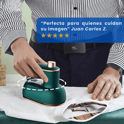 Aliza™: MiniPlancha Portátil 2 en 1. ¡Luce impecable, éstes dónde estés!