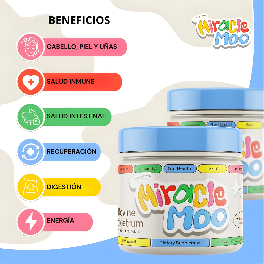 MiracleMoo™ – Apoyo Natural Para Digestión, Equilibrio Y Bienestar Femenino