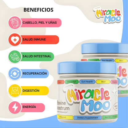 MiracleMoo™ – Apoyo Natural Para Digestión, Equilibrio Y Bienestar Femenino