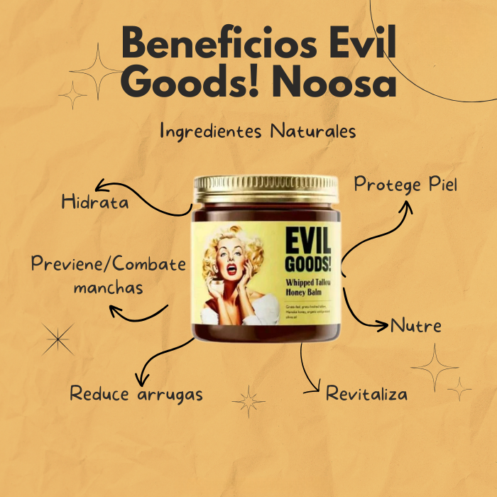EvilGoods™ Crema Nutritiva – Regenera y Suaviza con Miel de Manuka