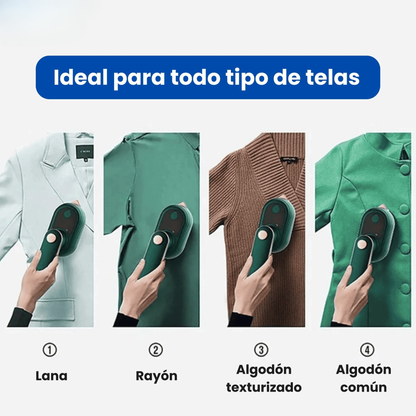 Aliza™: MiniPlancha Portátil 2 en 1. ¡Luce impecable, éstes dónde estés!