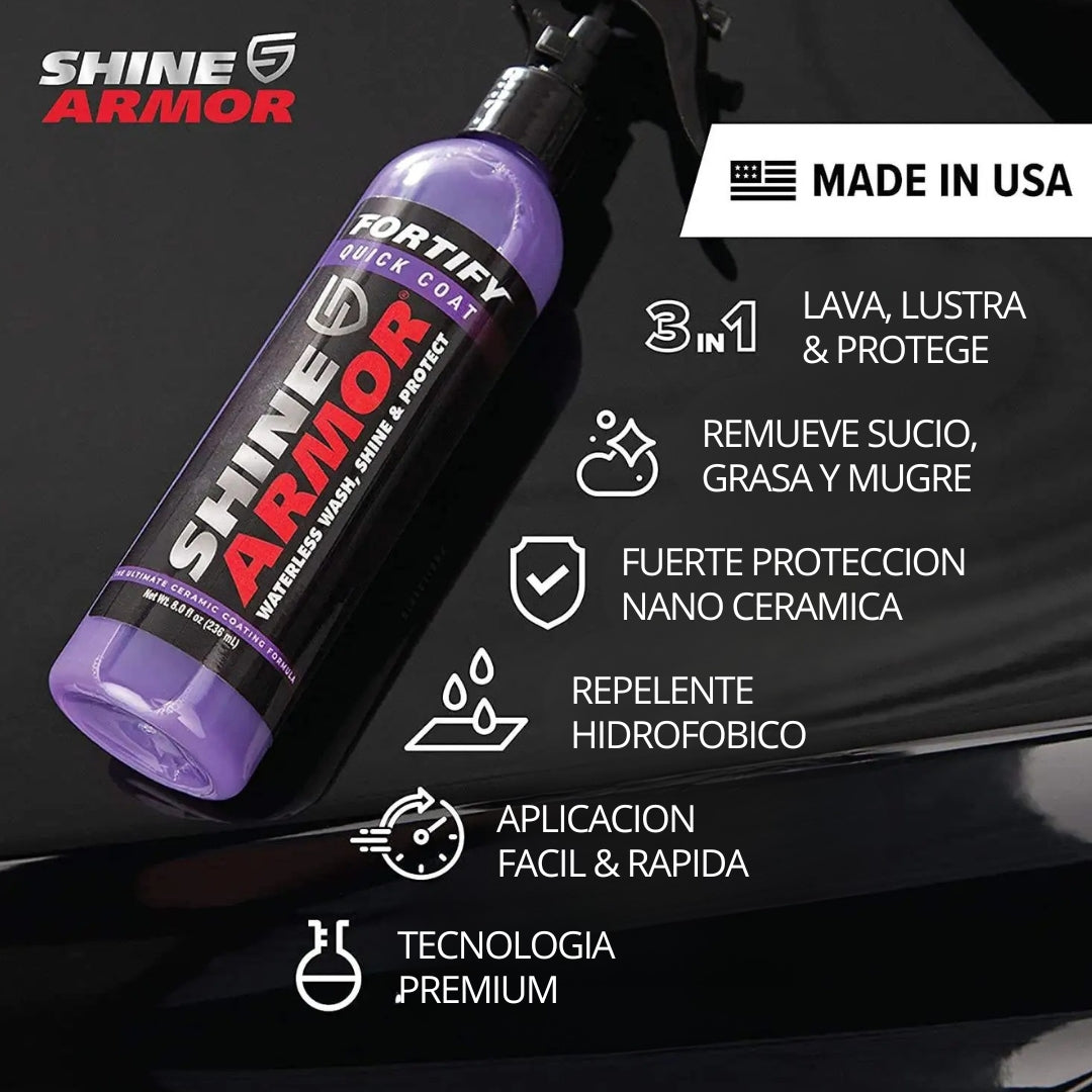 NanoShine™ – Spray Protector Nanotecnológico con Brillo Espejo