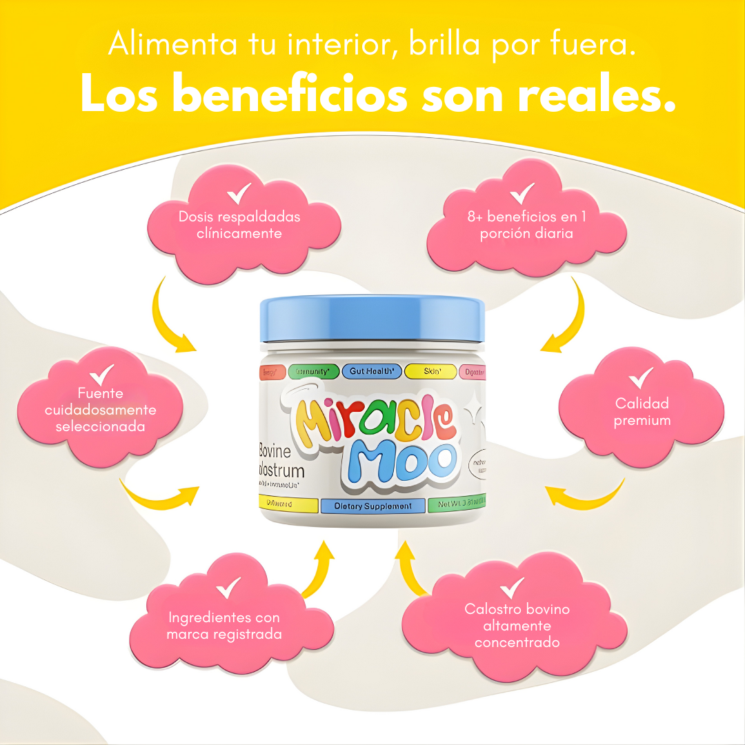 MiracleMoo™ – Apoyo Natural Para Digestión, Equilibrio Y Bienestar Femenino