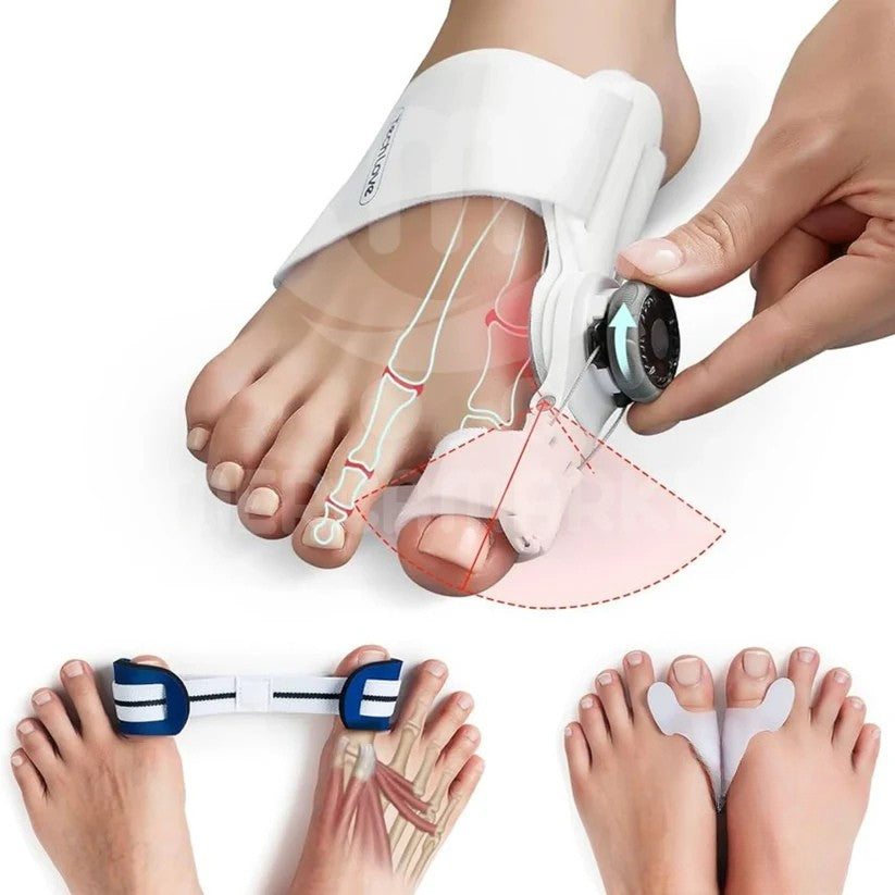 Corrector de Juanetes Ajustable - Alivia el Dolor y Alinea