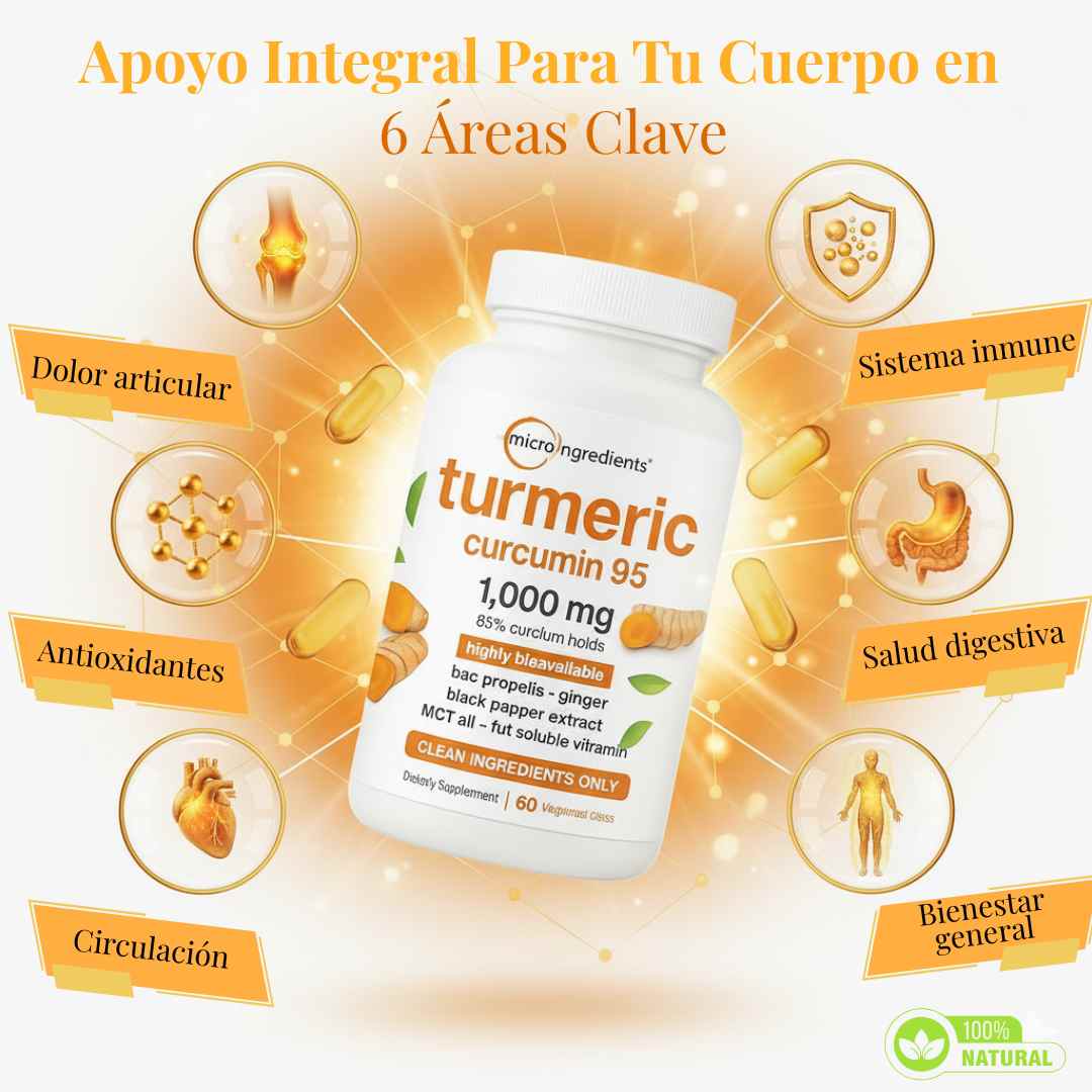 CurcuFlex™ – Curcumina 1000 mg con Alta Absorción