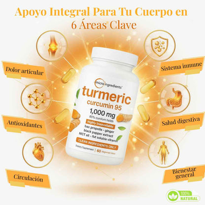 CurcuFlex™ – Curcumina 1000 mg con Alta Absorción