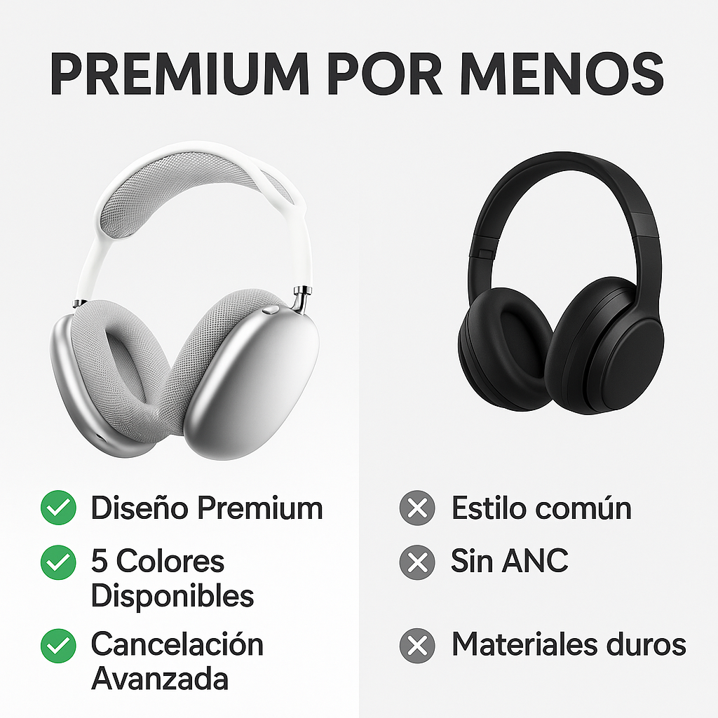 AirMax™ – Sonido Premium con Cancelación Avanzada