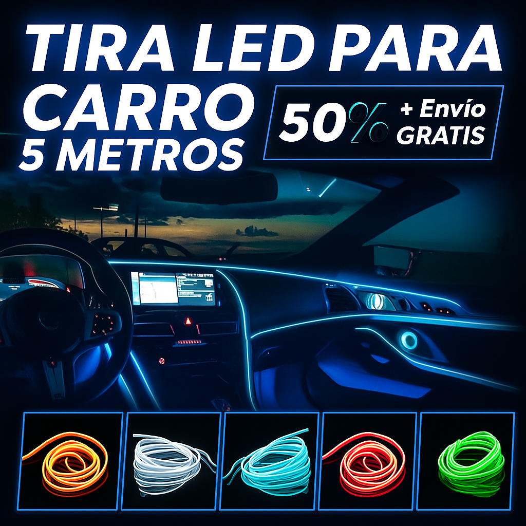 NeoLight™ - Iluminación LED Decorativa Para Carro USB