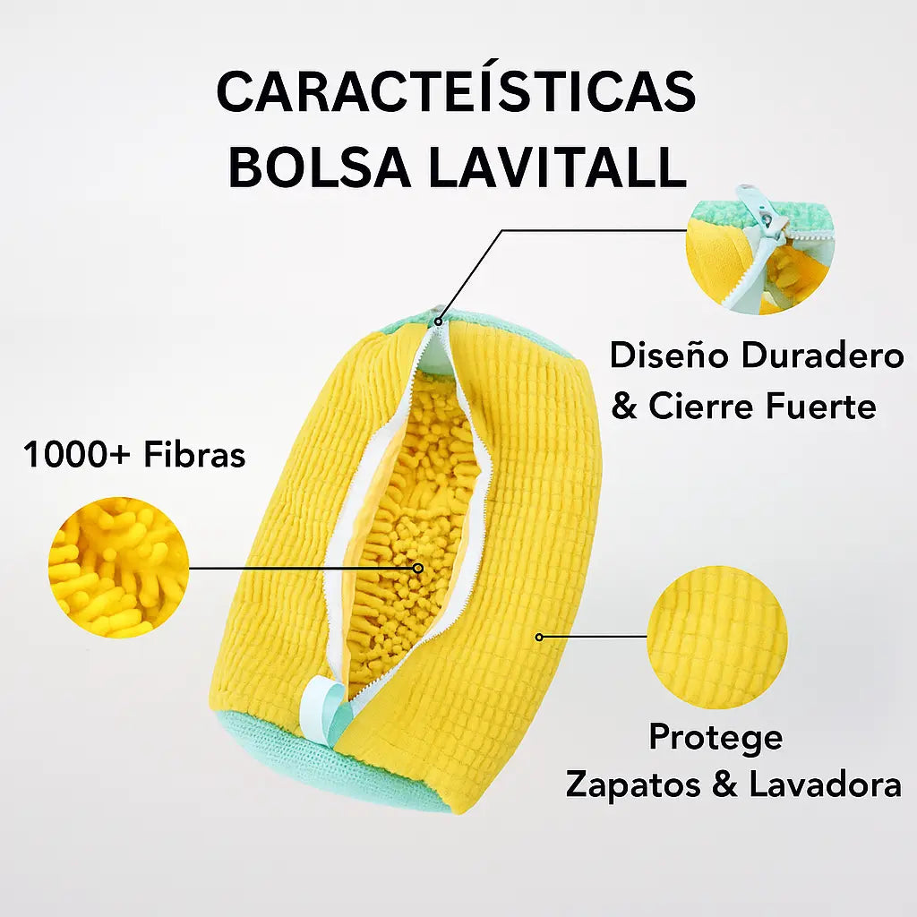 FreshWash™ – Bolsa de Lavado para Zapatos