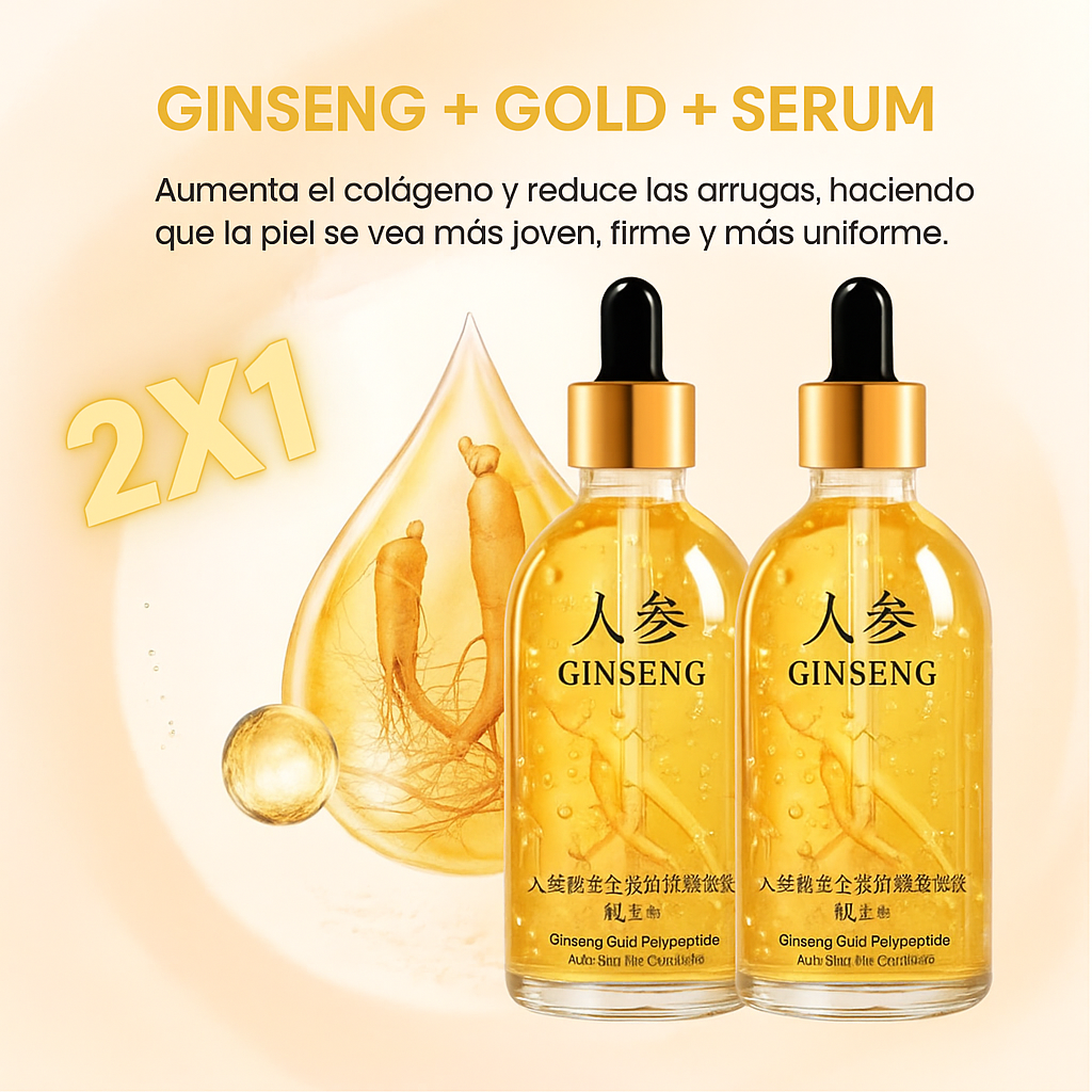 🔥GINSENG Sérum antienvejecimiento OFERTA 2X1 ORIGINAL😍