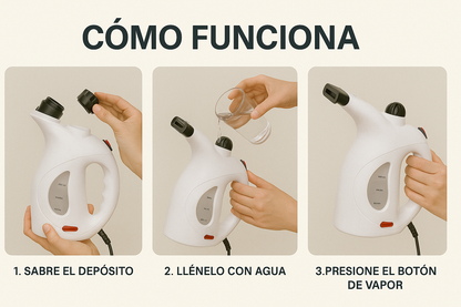 VaporPress™ – Mini Plancha Rápida y Compacta