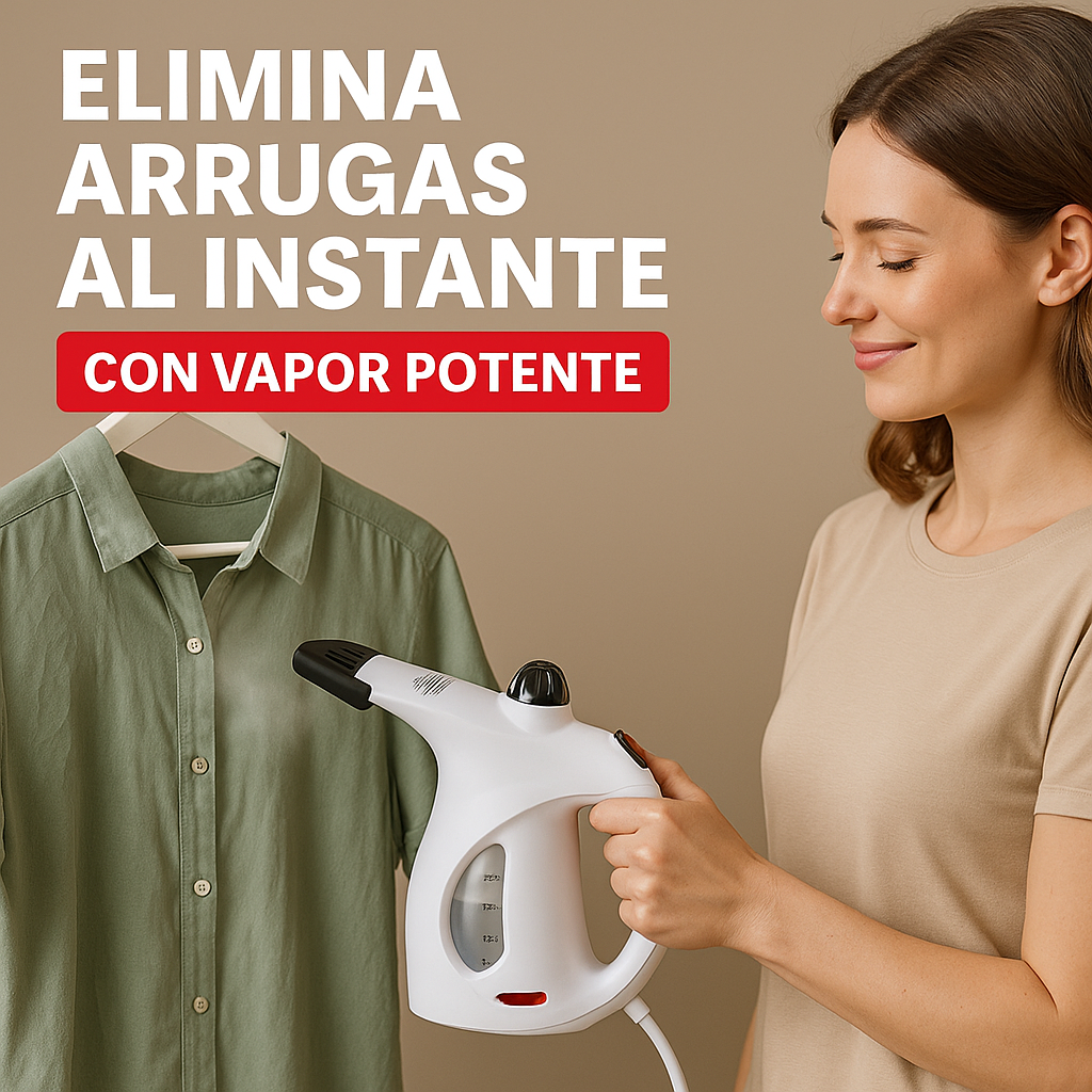 VaporPress™ – Mini Plancha Rápida y Compacta
