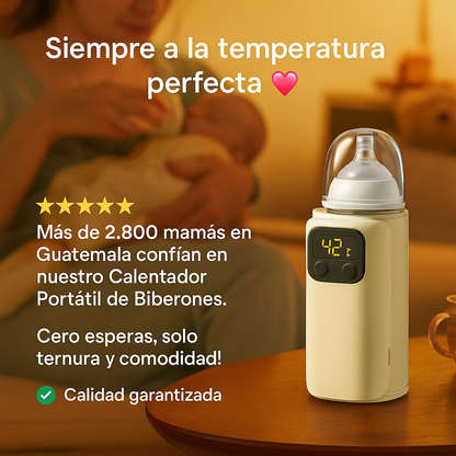 Biberón Warmer™ – Calentador Digital Portátil para Bebés