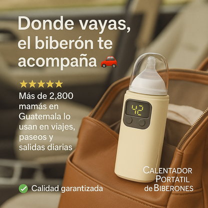 Biberón Warmer™ – Calentador Digital Portátil para Bebés