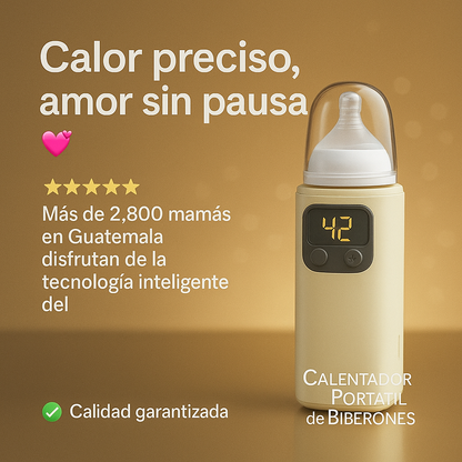 Biberón Warmer™ – Calentador Digital Portátil para Bebés