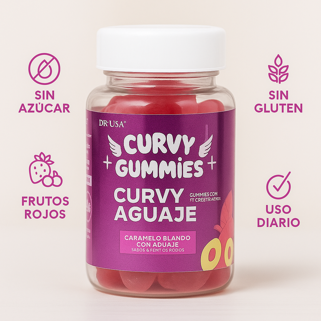 Curvy Gummies Plus™ – Tu rutina deliciosa para sentirte bien contigo misma