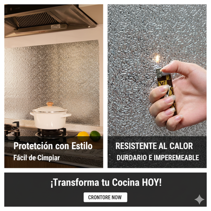 DecoFoil™ – Papel aluminio decorativo con brillo metálico