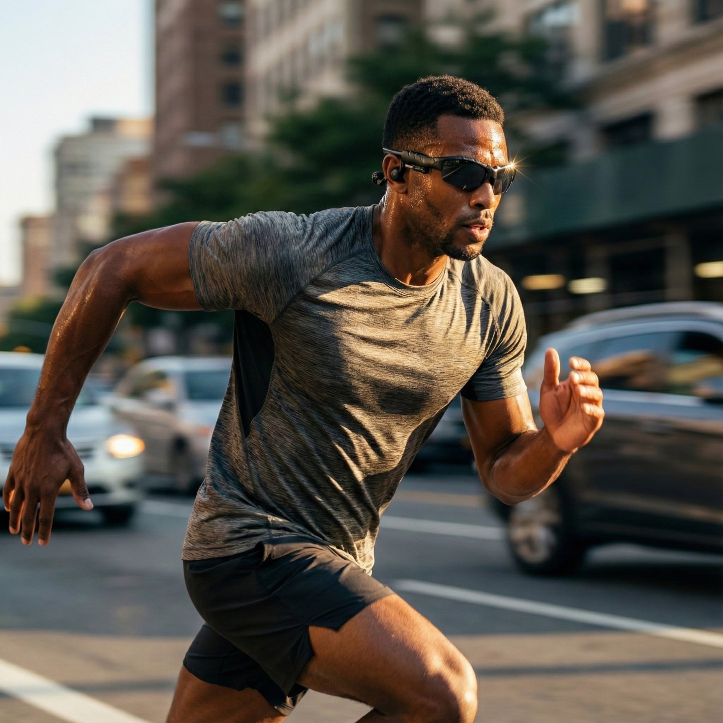 AeroVision™ – Gafas Deportivas con Bluetooth Integrado