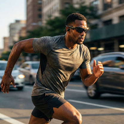 AeroVision™ – Gafas Deportivas con Bluetooth Integrado