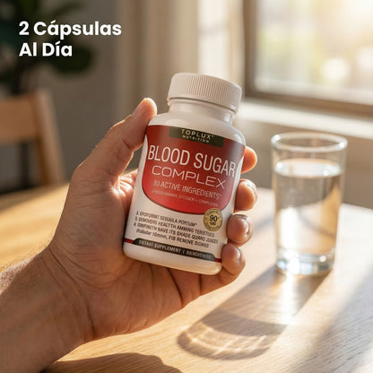 Blood Sugar Complex™ – Fórmula Completa Con Ingredientes Activos