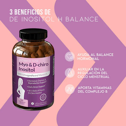 Inositol Balance™ – Equilibrio Hormonal 40:1 para Mujeres 😱🤩