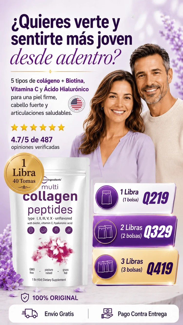 Multi Collagen Peptides - Soporte Integral para tu Bienestar