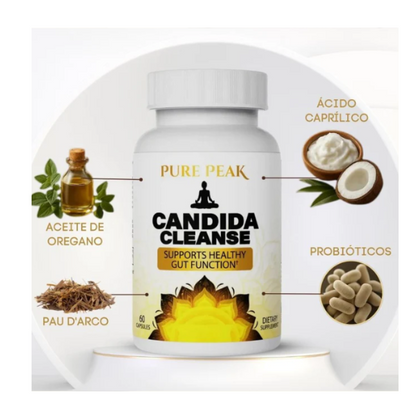 Candida Cleanse – Reduce antojos, hinchazón y fatiga + Envío Gratis