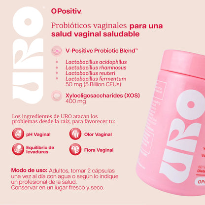 Uro + Probiótico Vaginal y Salud Intima