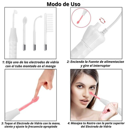 DermaPulse™ – Kit Profesional Portátil de Alta Frecuencia