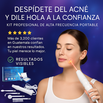 DermaPulse™ – Kit Profesional Portátil de Alta Frecuencia