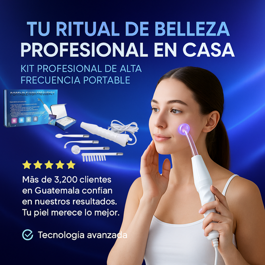 DermaPulse™ – Kit Profesional Portátil de Alta Frecuencia