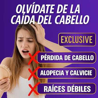 💜HairGrowth™ – Fórmula Para Crecimiento del Cabello