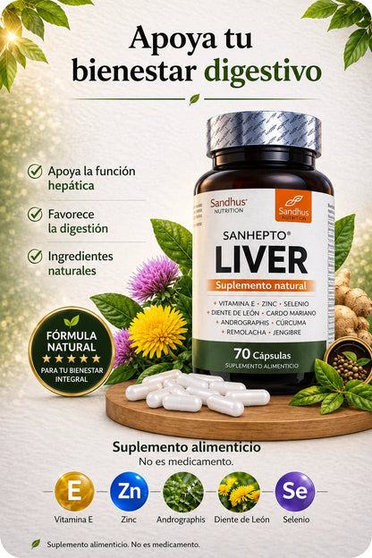 Suplemento Hepático Natural - Apoya la Salud y Digestión - Imagen 10