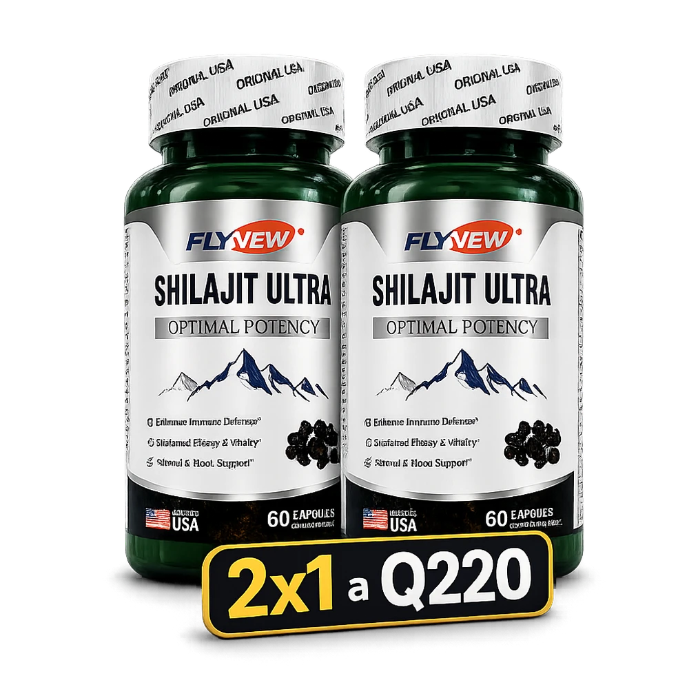 Suplemento Shilajit L-Arginina - Mejora Energía y Vitalidad - Imagen 1