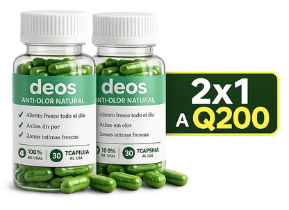 Deos Cápsulas - Frescura Natural y Aliento Fresco - Imagen 1