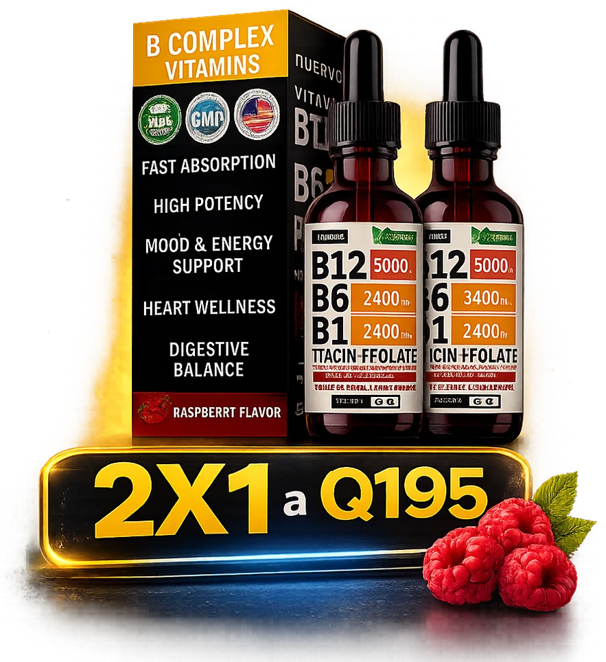 Vitamina Líquida K2+D3+B12 - Energía y Bienestar Diario - Imagen 1