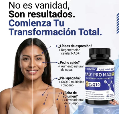 Suplemento NAD+ y Colágeno - Revitaliza Piel y Energía - Imagen 1