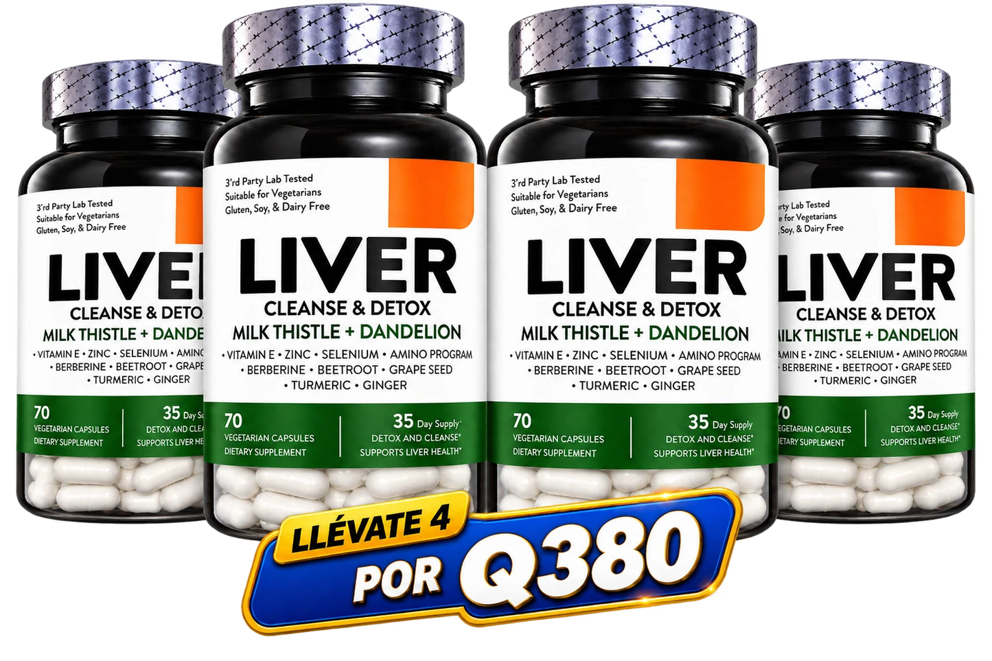 Suplemento Hepático Natural - Apoya la Salud y Digestión - Imagen 3