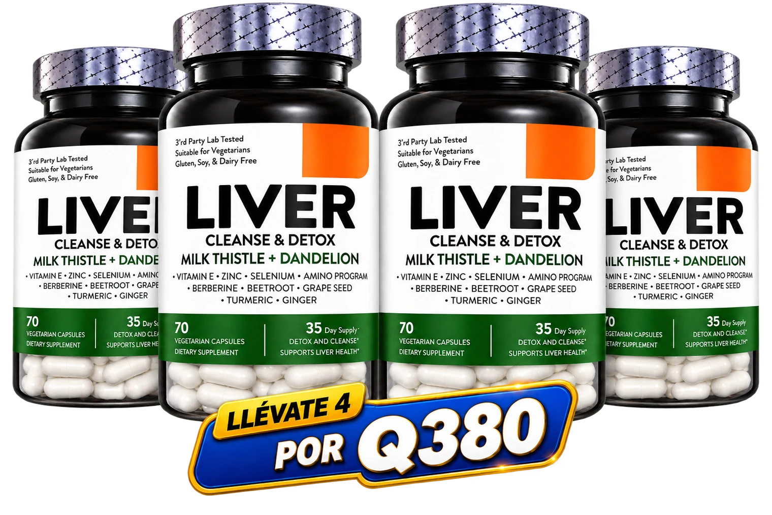 Suplemento Hepático Natural - Apoya la Salud y Digestión - Imagen 3