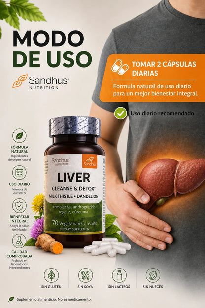 Suplemento Hepático Natural - Apoya la Salud y Digestión - Imagen 5