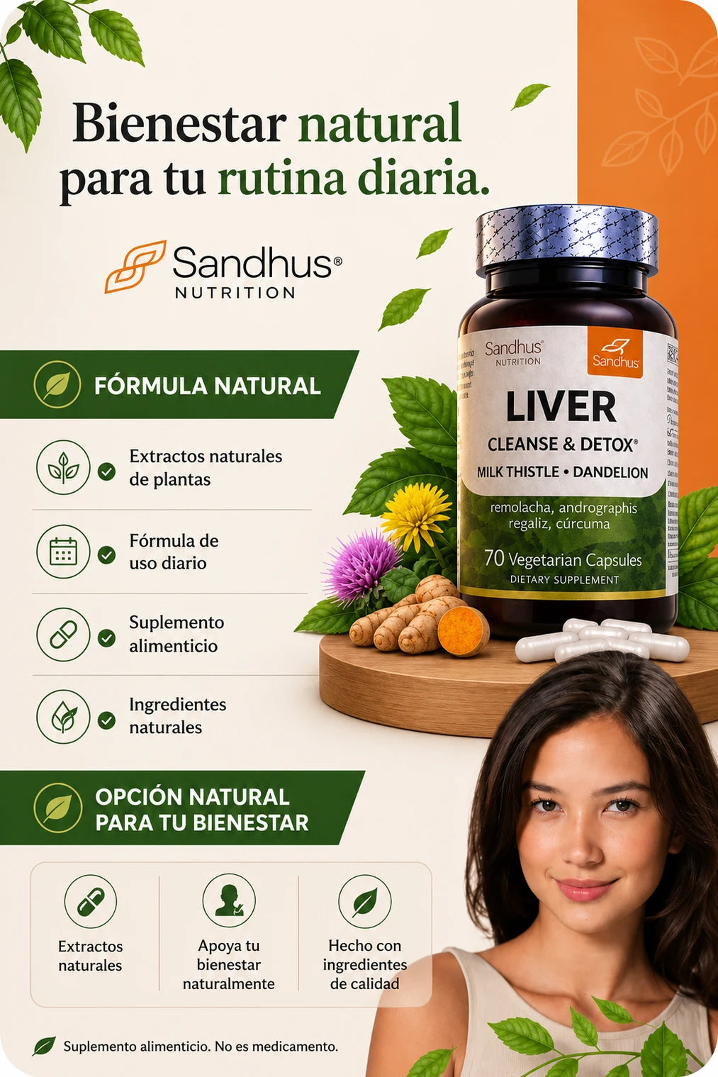 Suplemento Hepático Natural - Apoya la Salud y Digestión - Imagen 8