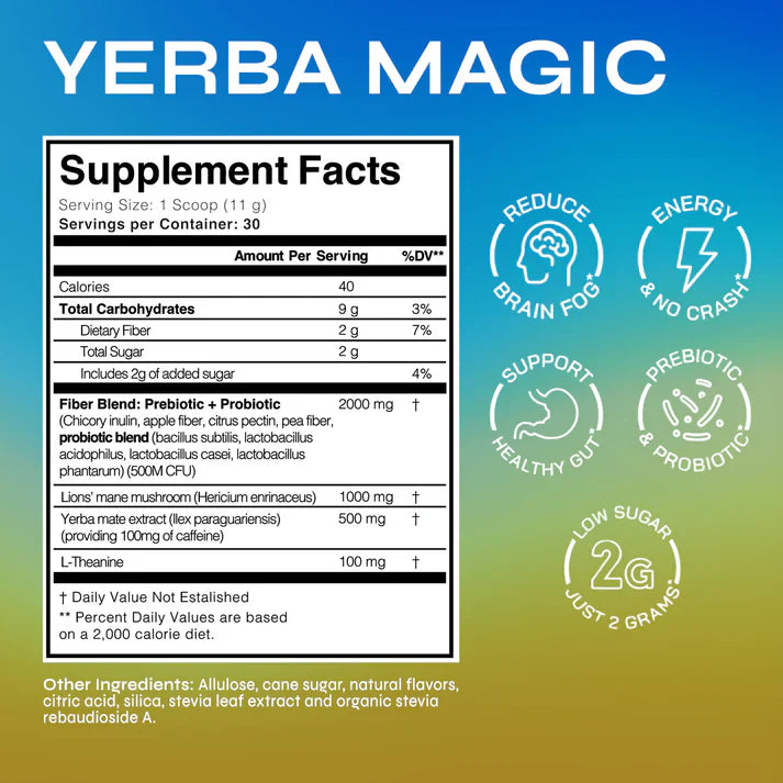 Yerba Magic® BRAINSTA™ – Energía Mental y Enfoque Natural